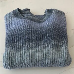 Teen Gradient Knit Crewneck Sweater